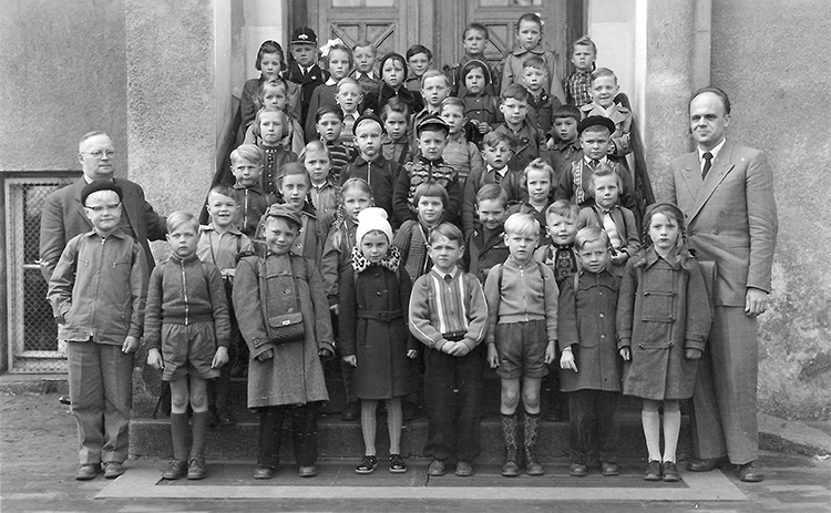 Schulklasse 1956